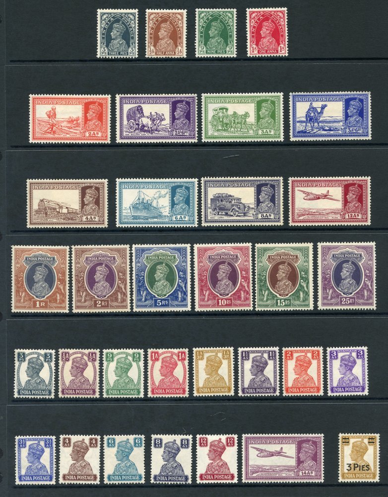 INDIA Complete. (108) Cat. £1630 - Autres & Non Classés