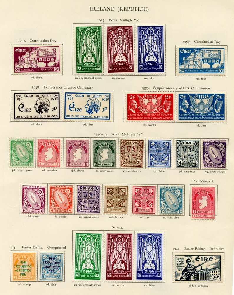 IRELAND Complete. (56) Cat. £820 - Other & Unclassified