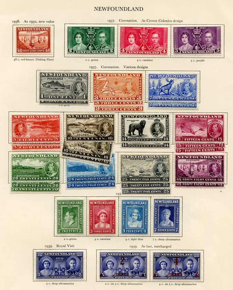 NEWFOUNDLAND Complete Incl. Several Perf Variations. (52) Cat. £480 - Other & Unclassified