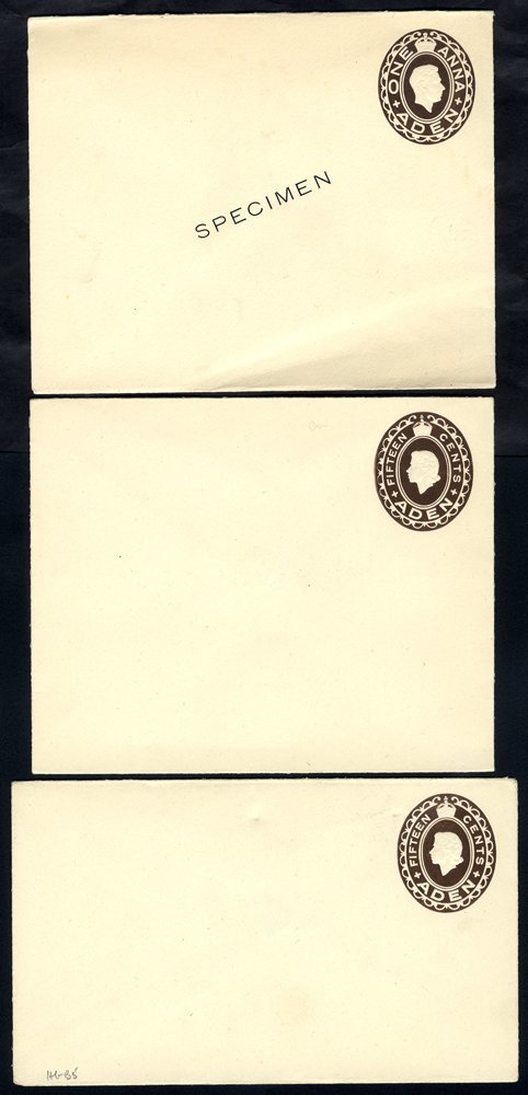 Postal Stationery Covers/cards, Fine Group Of Unused, Incl. 1a KGVI Envelope H/stamped 'SPECIMEN,' 15c QEII Envelopes (3 - Autres & Non Classés