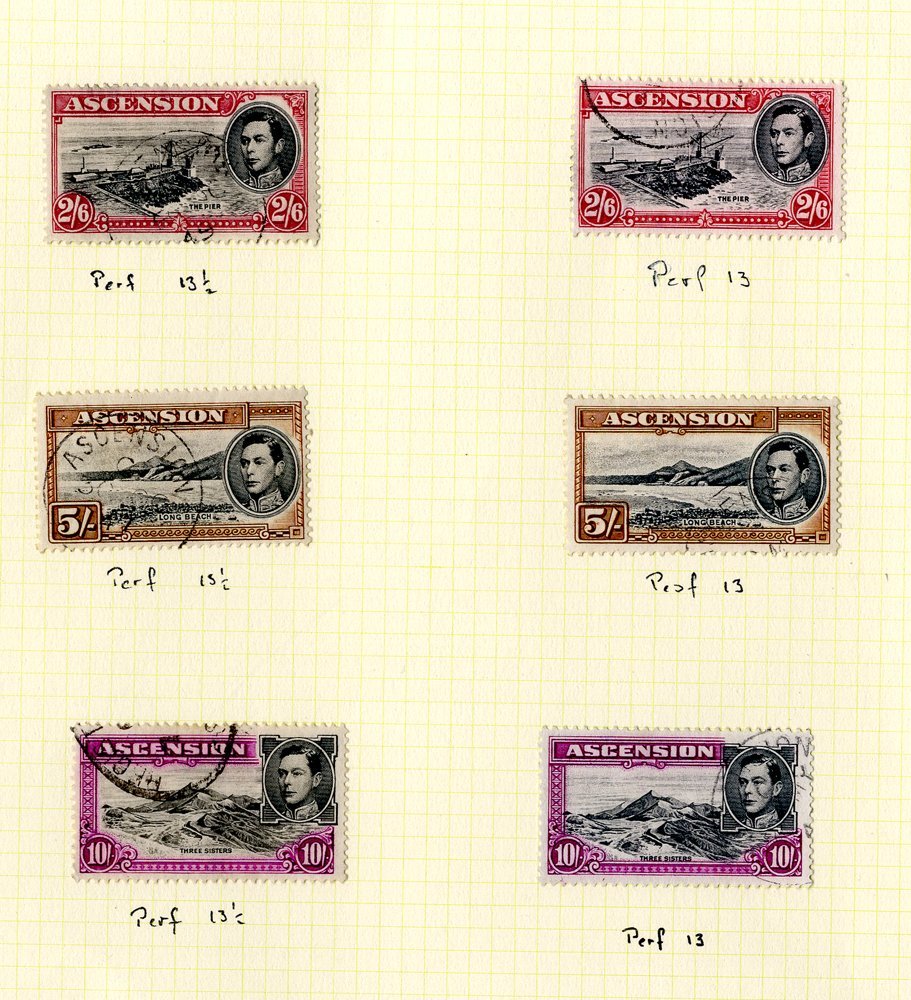 1938-53 KGVI Defins VFU Set Plus Further Perf 13 Or 14 Examples From SG.38/47b. (31) Cat. £370 - Other & Unclassified