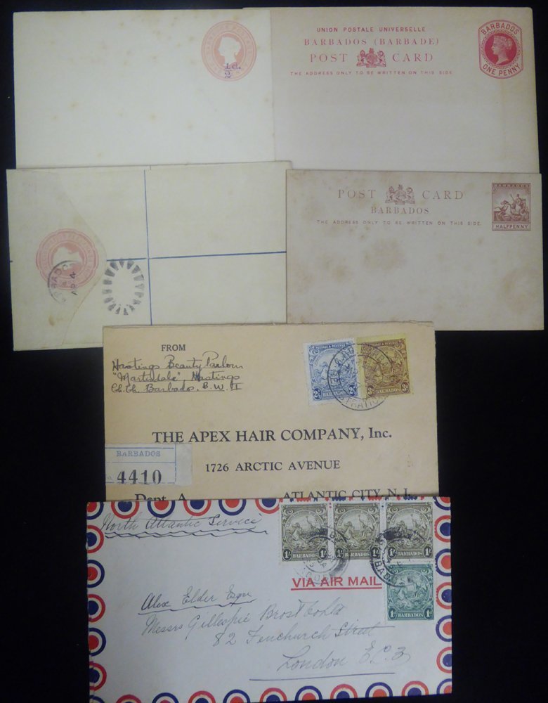 Small Accumulation Of Covers & Postal Stationery Items, Many Unused. Condition Very Mixed. (37) - Other & Unclassified
