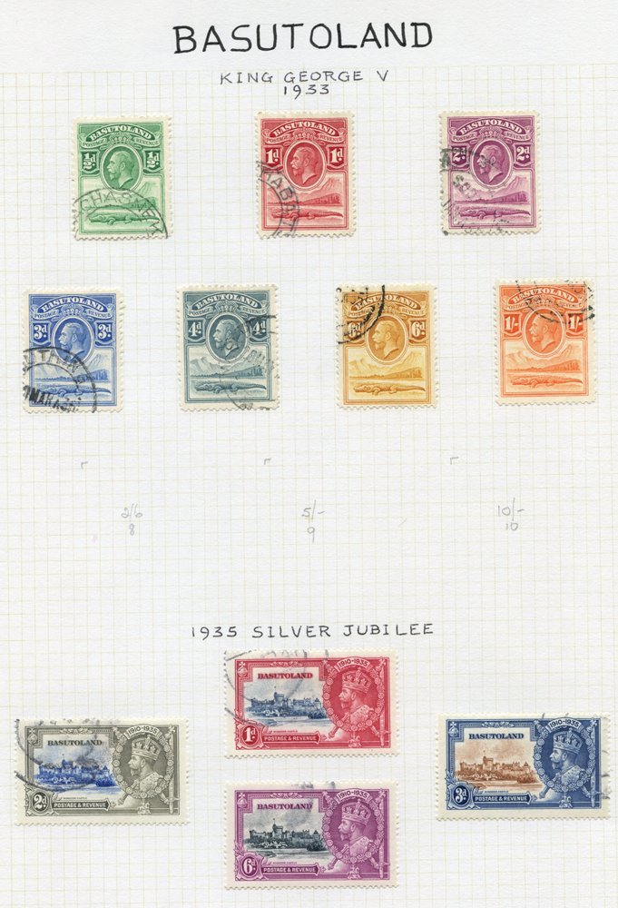 1933-63 VFU Collection On Leaves Incl. 1933 To 1s, 1935 Jubilee, 1938 Set, 1948 Wedding, 1949 UPU, 1954, 1961 & 1961-63  - Other & Unclassified