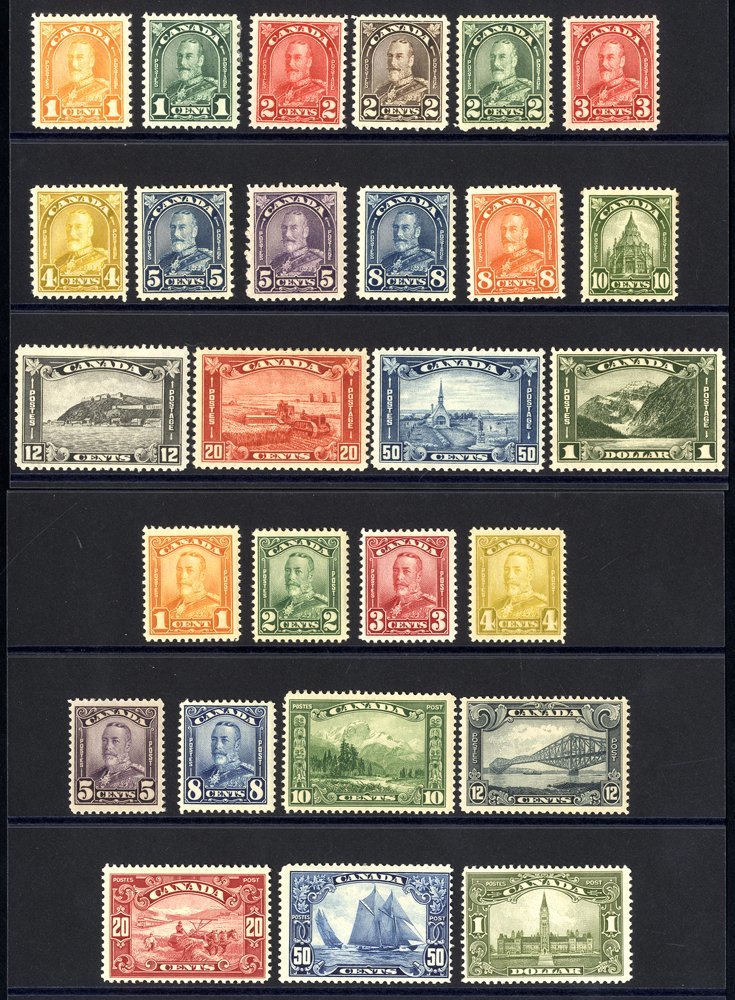 1928-29 Set M SG.275/285, 1930-31 Set M SG.288/303, Odd Heavy Hinge Or Gum Thin. Cat. £650 (27) - Other & Unclassified