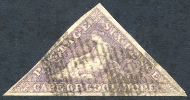 1855 6d Pale Rose-lilac, Good To Clear Margins, Heavy Cancel, SG.7. - Other & Unclassified