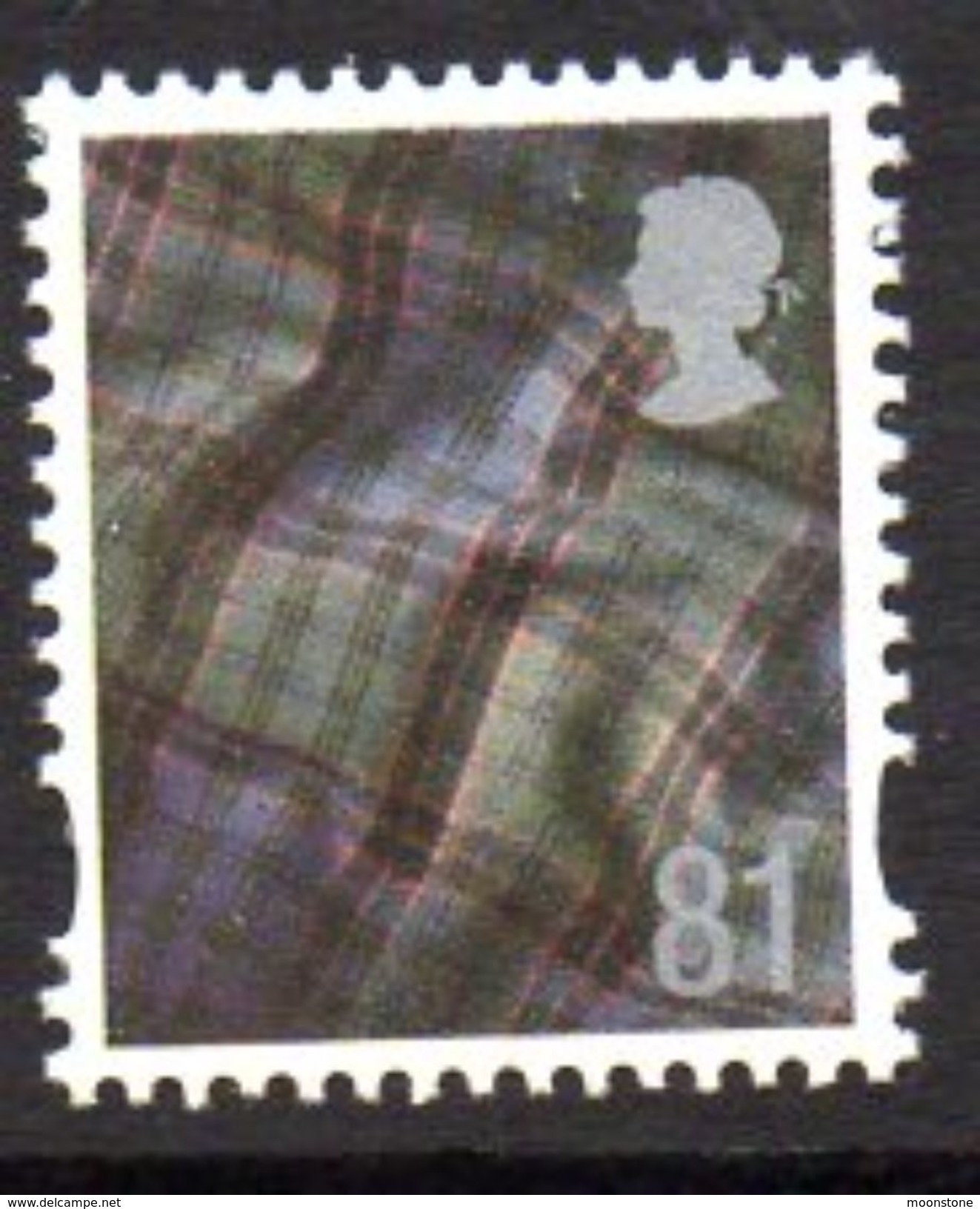 GB Scotland 2003-17 81p Tartan Regional Country, With Border, MNH (SG S122) - Scotland