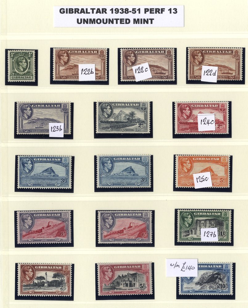 1930-71 M Or UM Collection On Hingeless Leaves Incl. 1931-33 Rock Sets (both Perfs) UM, 1935 Jubilee UM, Good Range Of M - Altri & Non Classificati