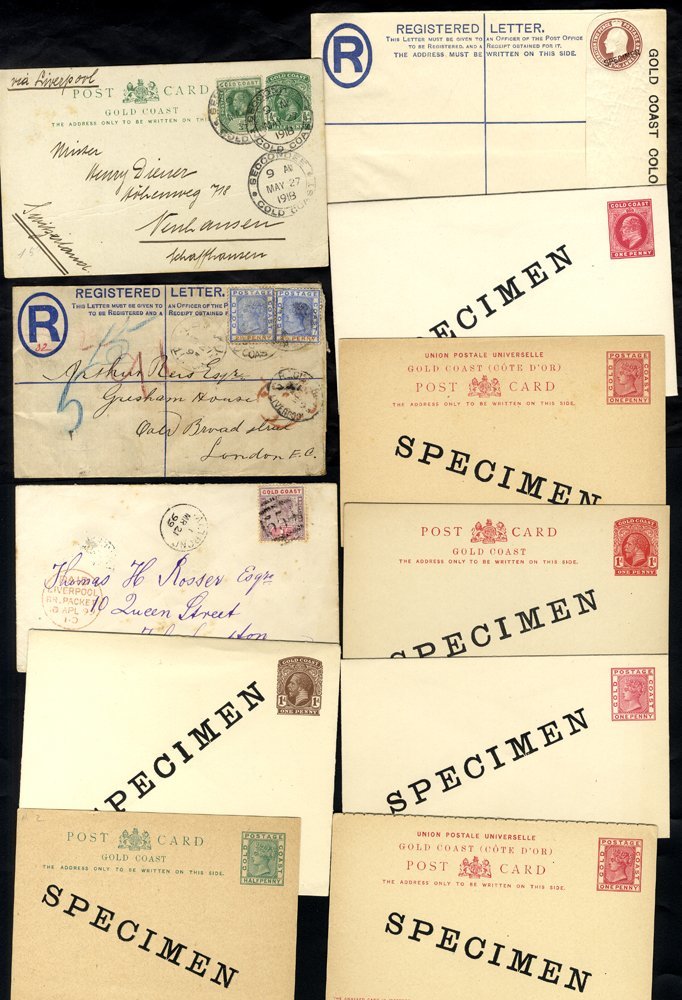 Postal History Accumulation Of Mainly QV & KGV, The Majority Are Postal Stationery Incl. QV, KEVII & KGV SPECIMEN Envelo - Autres & Non Classés