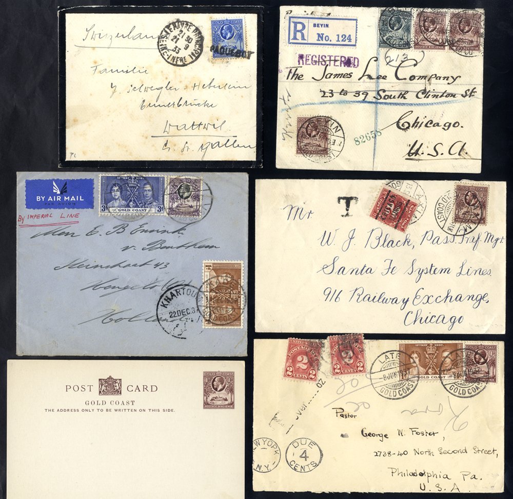 1929-37 Covers Or Cards (12) All With The 1928 Christianborg Castle Issue, Majority With Small Town Cancels. - Other & Unclassified