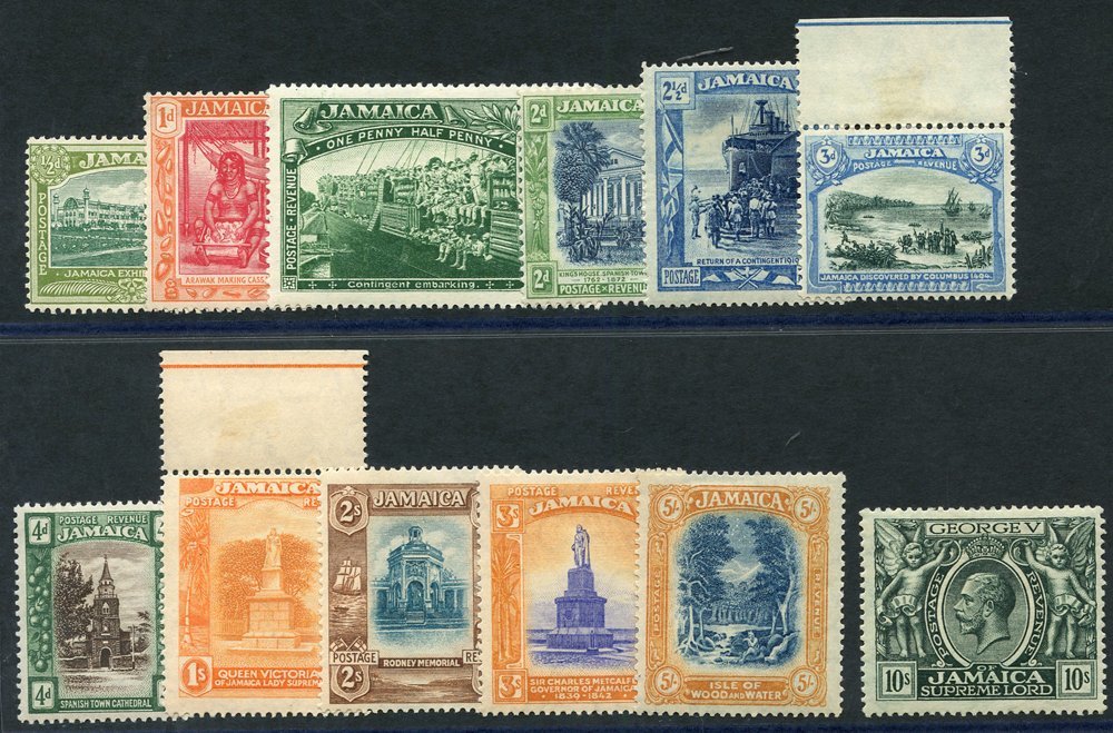 1919-21 Pictorial Defin Set, Fine M, SG.78/89. (12) Cat. £160 - Other & Unclassified