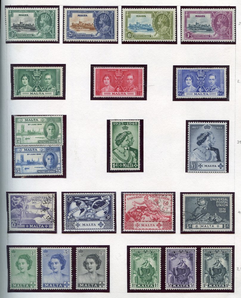 1926-89 M Or UM (few VFU) Collection Housed In Black Mounts In A Simplex Album. 1926 Postage Set To 3s M Then Appears To - Other & Unclassified