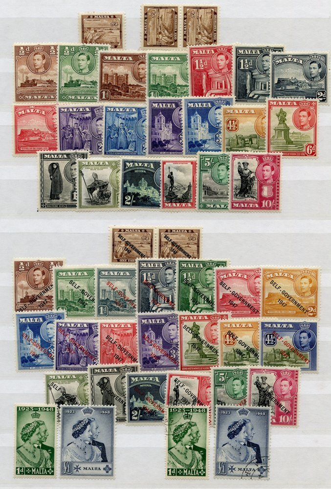 1938 Defin Set M, SG.271/31, 1948 New Constitution Set M (mainly UM), SG.234/248, 1948 Silver Wedding Set UM & Another V - Other & Unclassified