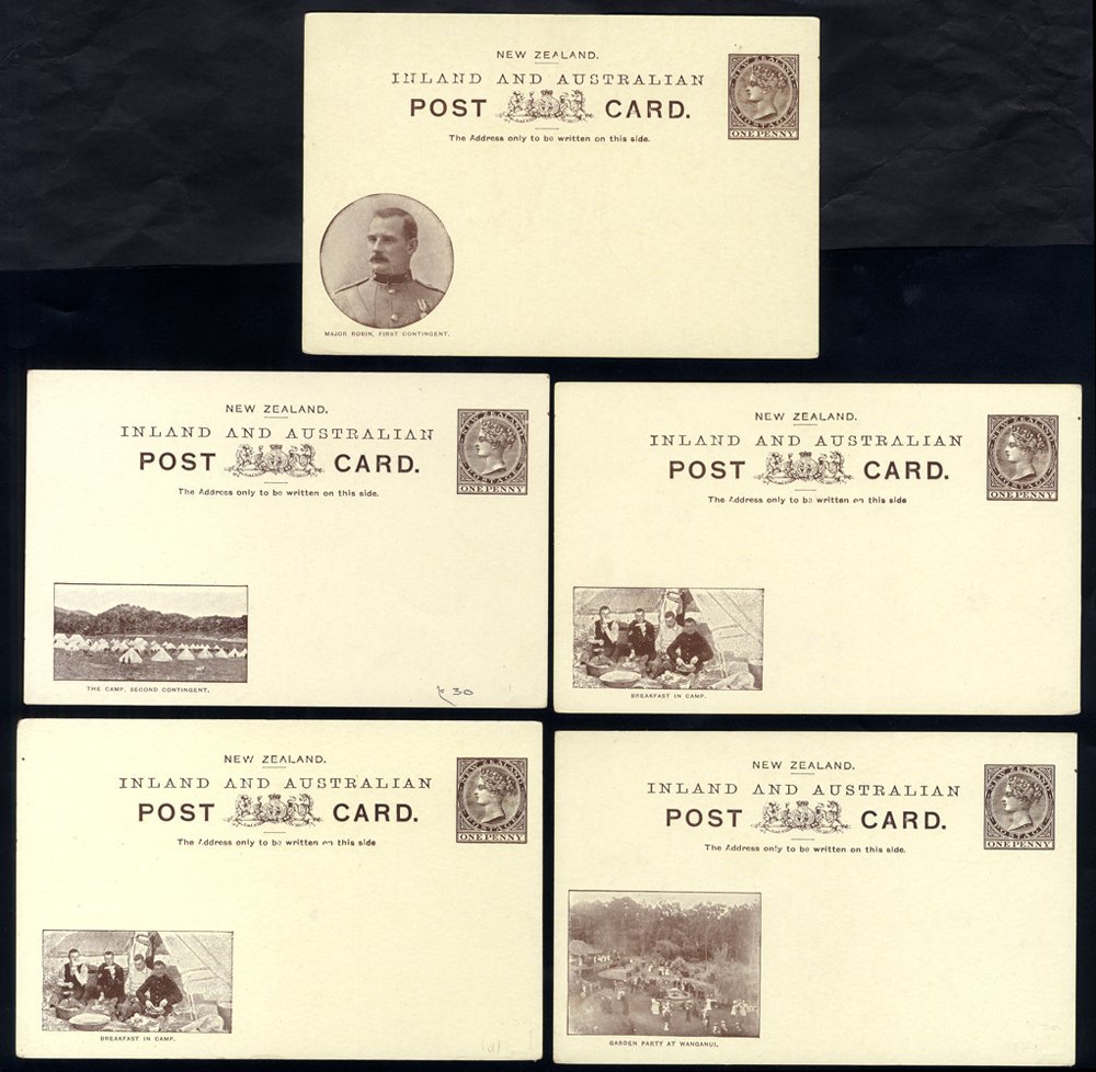 BOER WAR 1900-01 1d Illustrated Patriotic Cards, 10 Unused, All Different. - Other & Unclassified