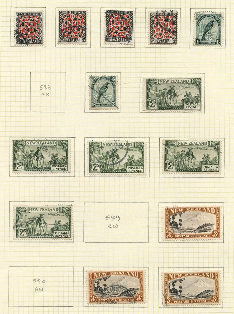 1932-52 Small Collection Of Mainly Used On Album Pages. Better Noted Incl. 1932, 1933 & 1934 Health Stamps U, 1935 Picto - Altri & Non Classificati