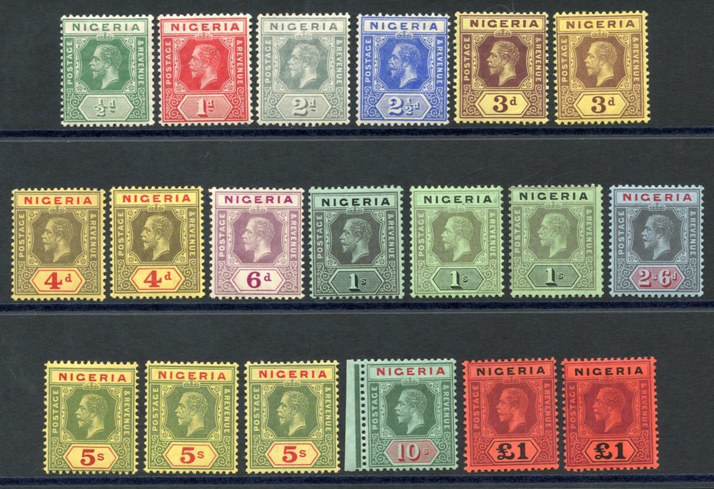 1914-29 MCCA Set + Extras Incl. £1 Die I & II, SG.1/12b, Fresh M. (1) Cat. £620 - Sonstige & Ohne Zuordnung