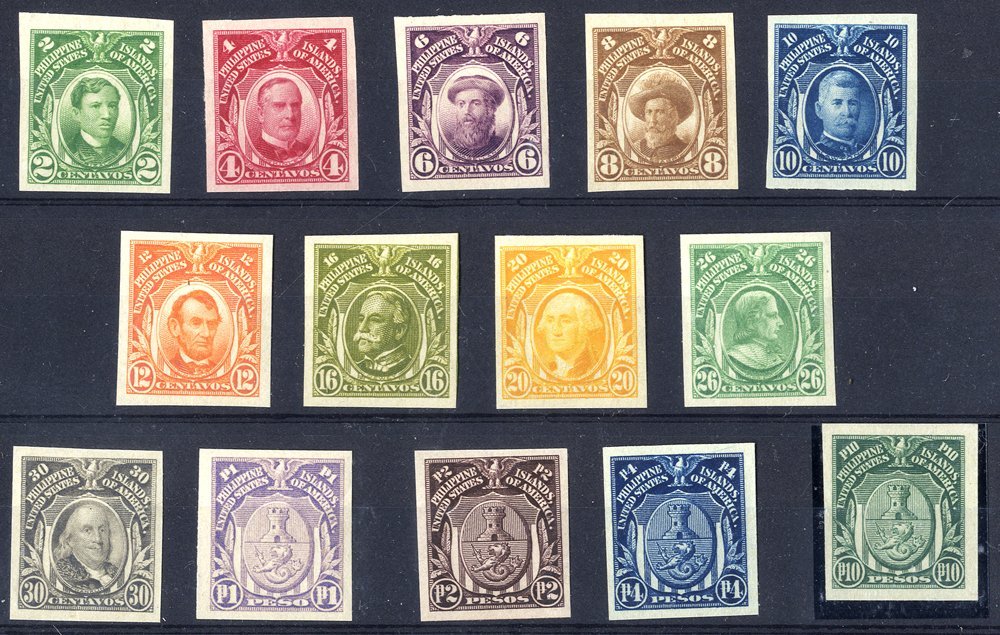 1925-31 Imperforate Defin Set, Fresh M, SG.353/6. (14) Cat. £250 - Other & Unclassified