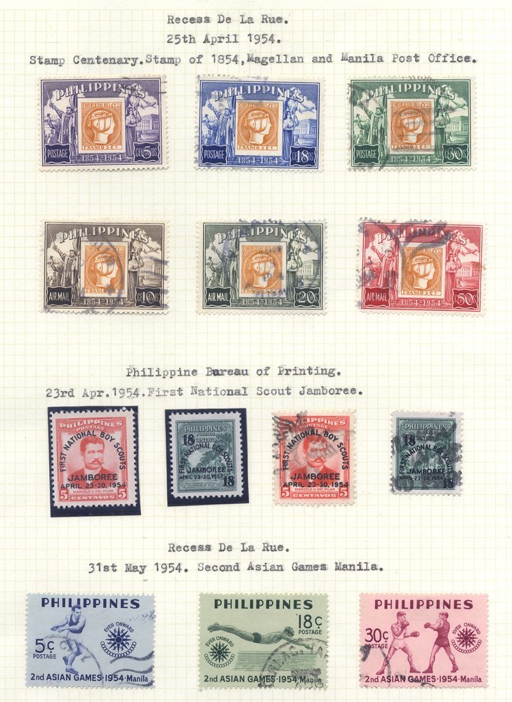 1953-69 Collection Of  M & U Plus Covers Written Up In Two Albums. Stamps Alone At £550. (100's) - Altri & Non Classificati