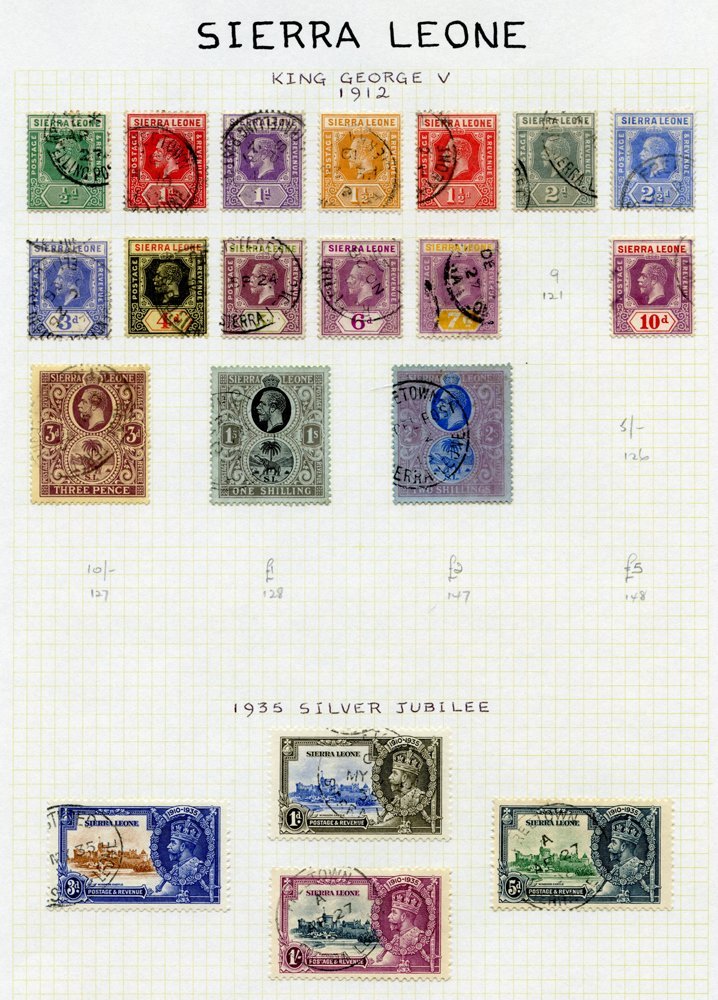 1876-1913 VFU Collection On Leaves Incl. 1884-91 Vals To 1s, 1896-97 Vals To 2½d & 1s, KEVII To 6d, 1912 To 2s, 1935 Jub - Altri & Non Classificati