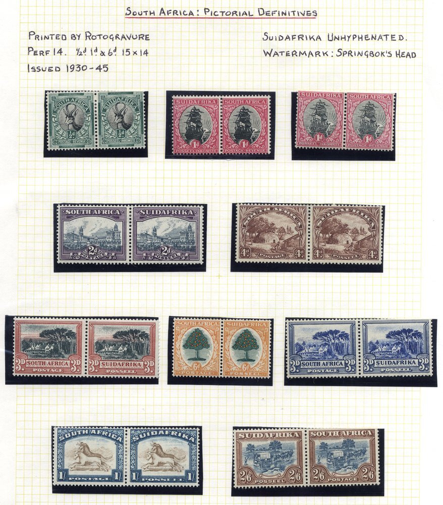 Collection Of The 1930-45 Issues Written Up, Plus Large & Small War Issue Stamps, M & U, Blocks, Covers Etc. - Other & Unclassified