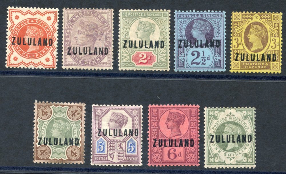 1888 ½d To 6d & 1s, All M, Part To Large Part O.g, SG.1/8 & 10. - Sonstige & Ohne Zuordnung