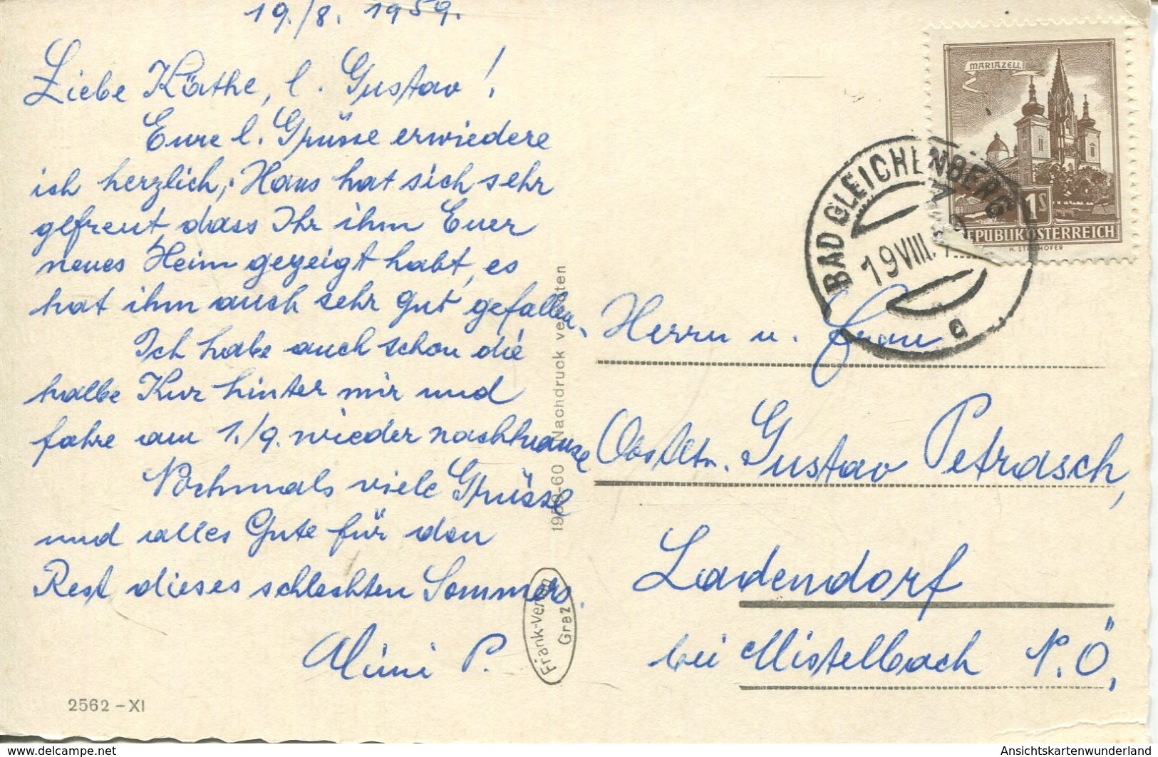 Bad Gleichenberg Mehrbildkarte 1959 (002557) - Bad Gleichenberg