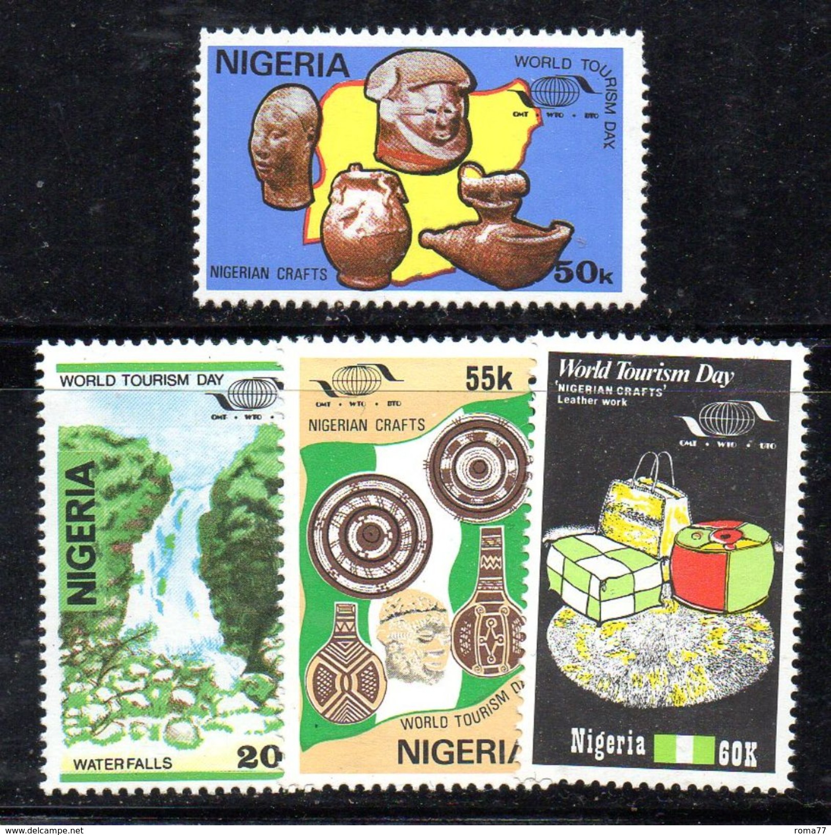 Y832 - NIGERIA 1985 , Serie 465/468  *** - Nigeria (1961-...)