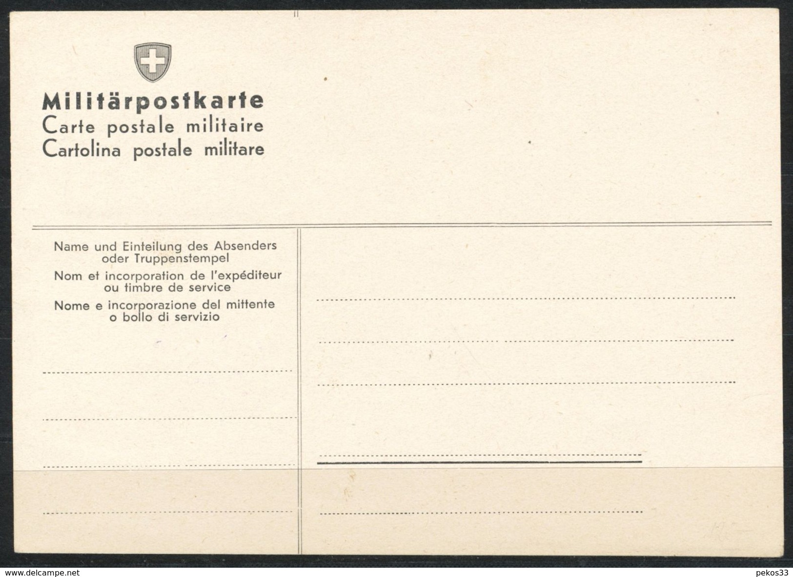 Feldpostkarte - Militaria