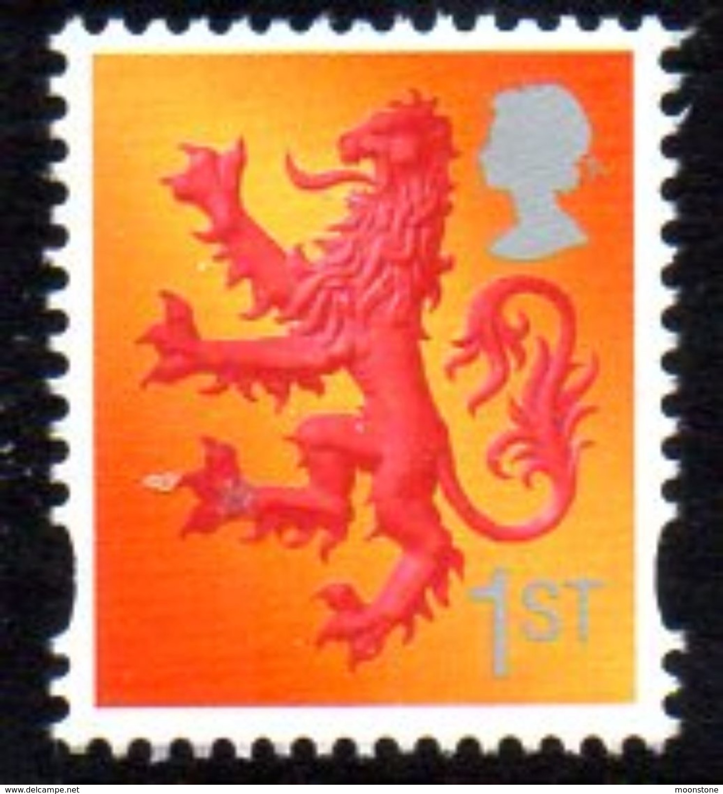 GB Scotland 2003-17 1st Class Lion Cartor Regional Country, With Border, MNH (SG S131) - Scotland