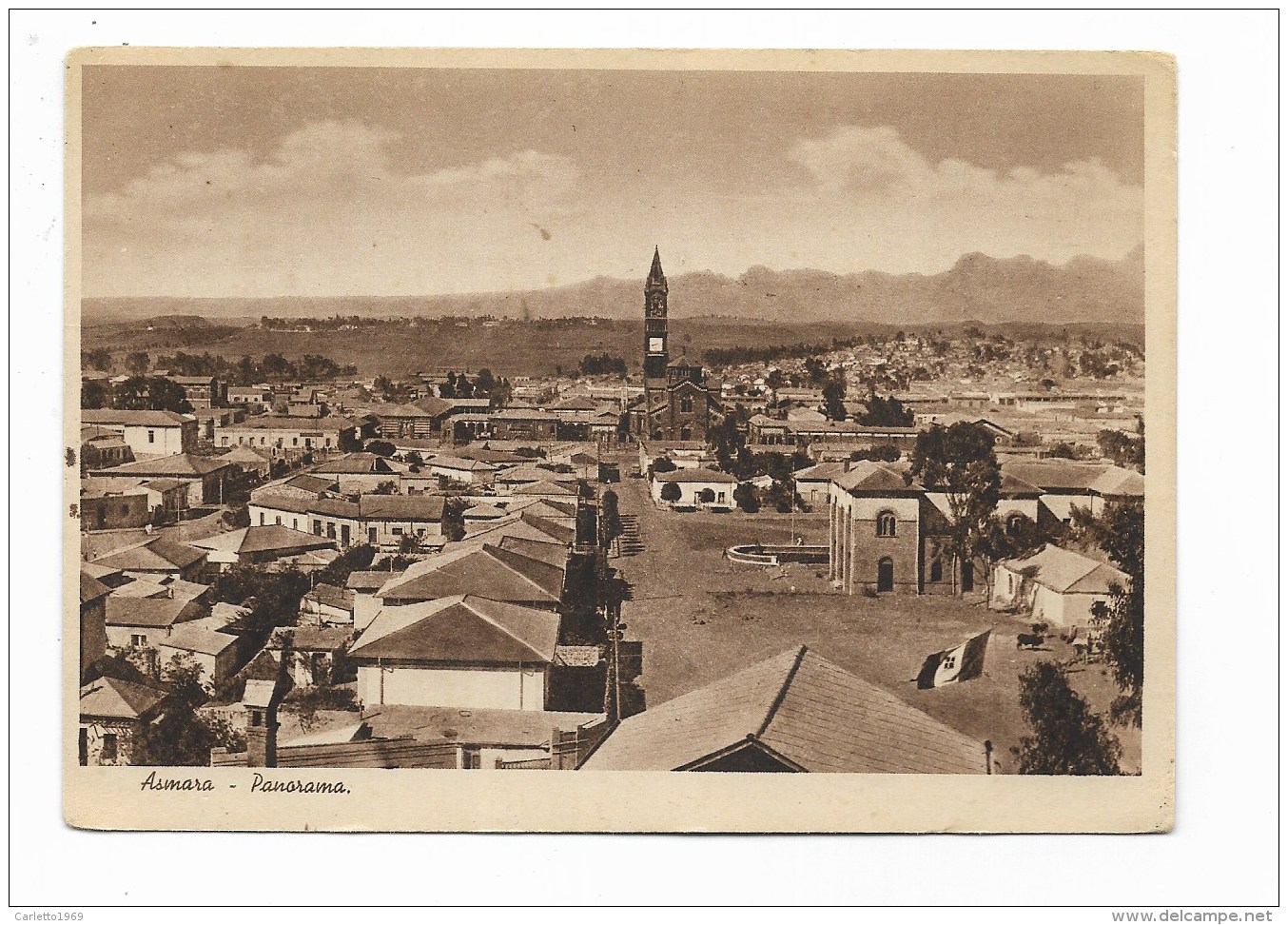 ASMARA - PANORAMA - NV FG - Erythrée