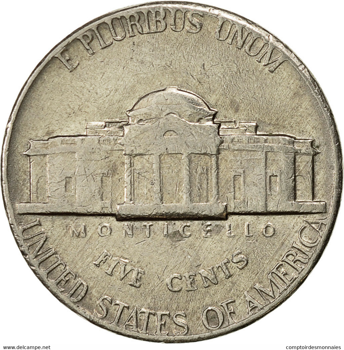 Monnaie, États-Unis, Jefferson Nickel, 5 Cents, 1976, U.S. Mint, Philadelphie - 1938-…: Jefferson