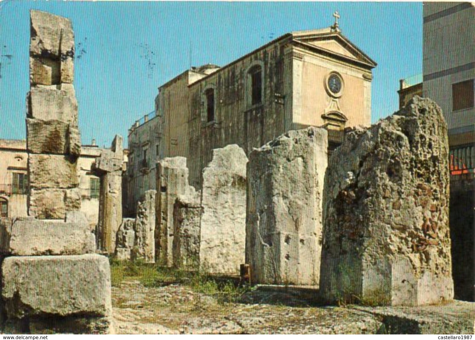 SIRACUSA - Tempio Di Apollo E Chiesa Di San Paolo - Siracusa