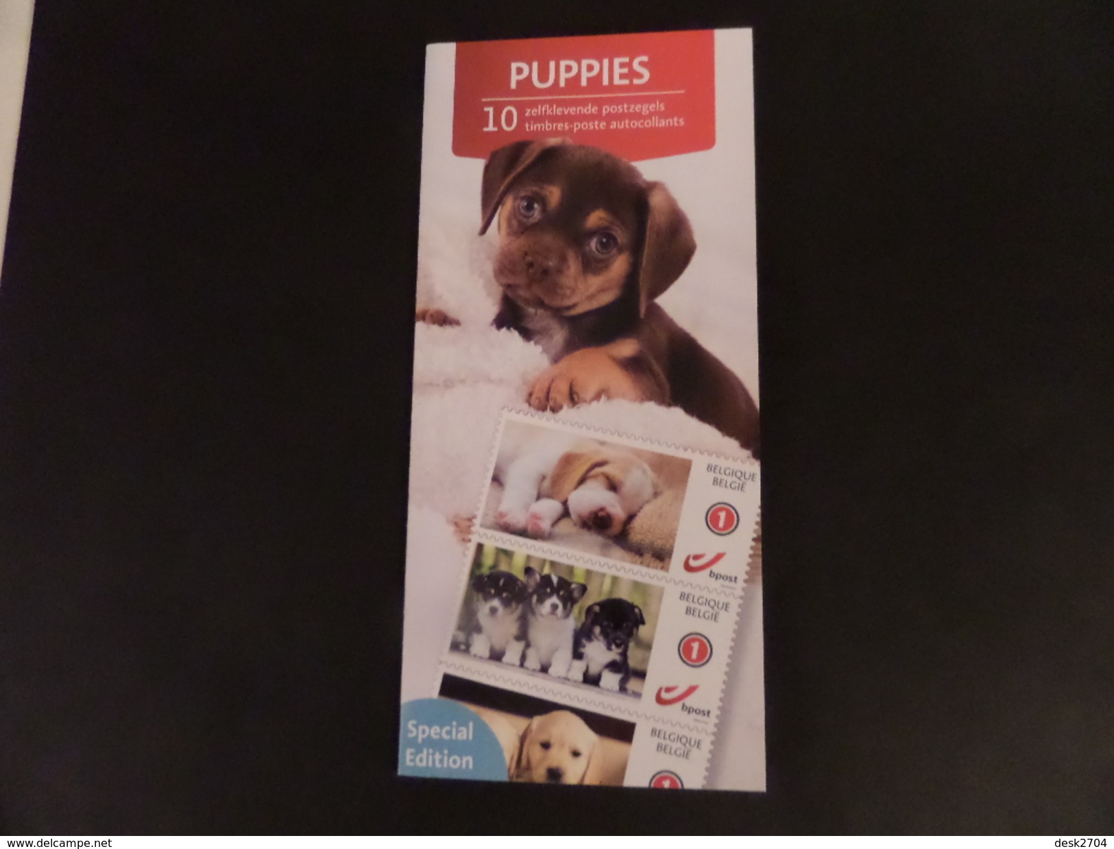 Belgique - Carnet "Puppies" - Ohne Zuordnung