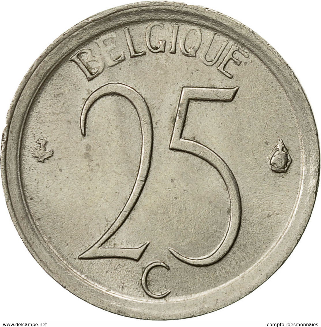 Monnaie, Belgique, 25 Centimes, 1971, Bruxelles, SUP, Copper-nickel, KM:153.1 - 25 Centimes