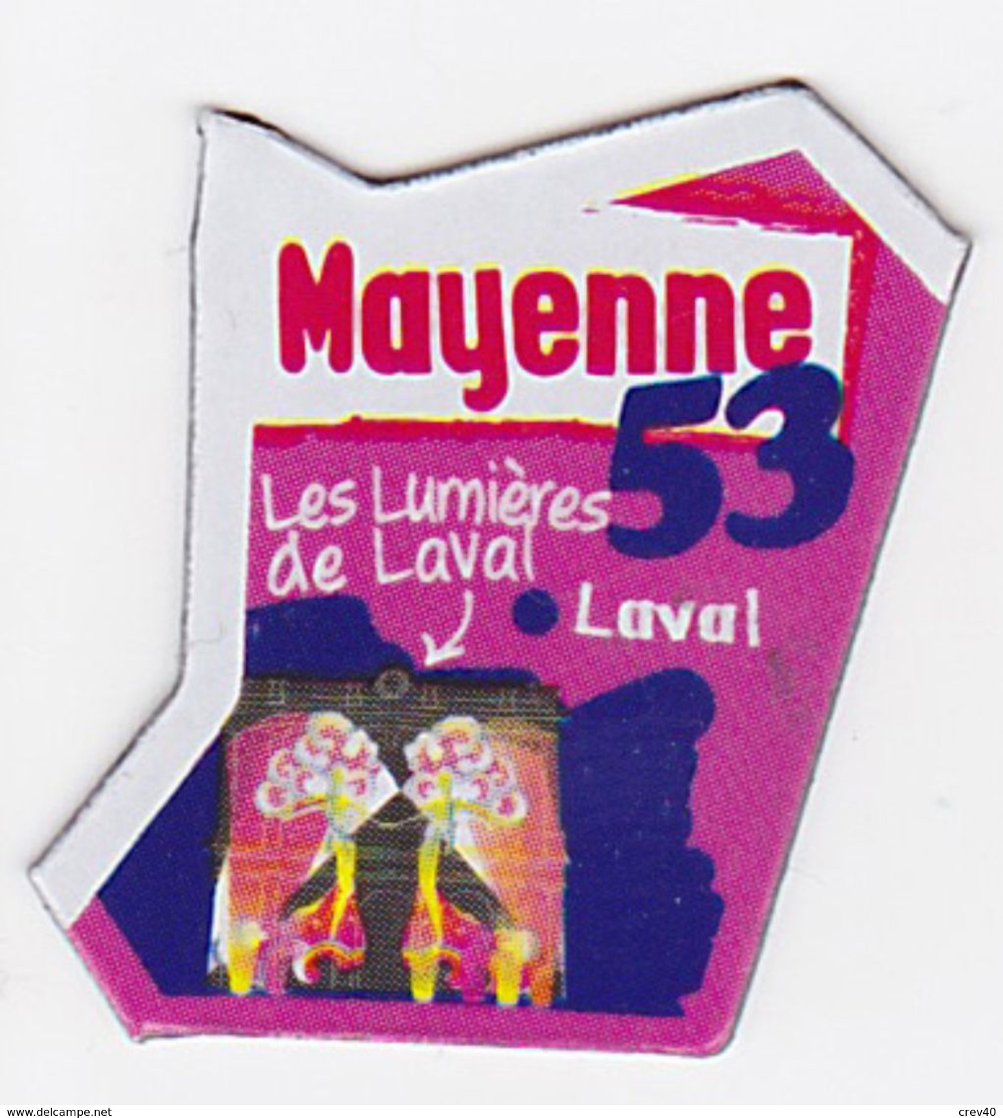 Magnet Le Gaulois - Mayenne 53 - Magnets