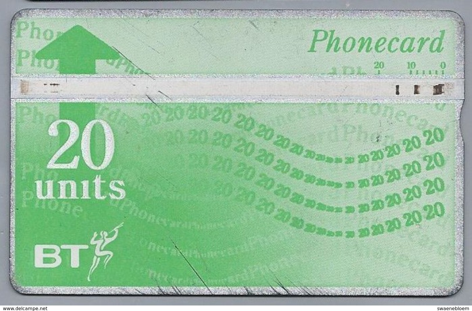 GB.- PhoneCard BT.  20 Units. 2 Scans - Otros & Sin Clasificación