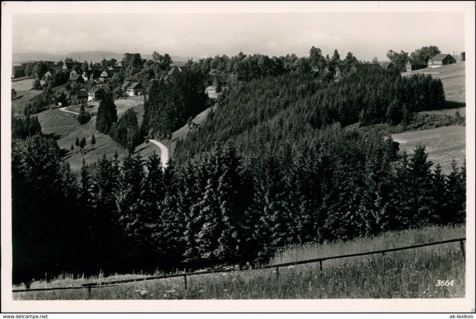 Ansichtskarte Wurzbach OT Titschendorf 1940 - Wurzbach