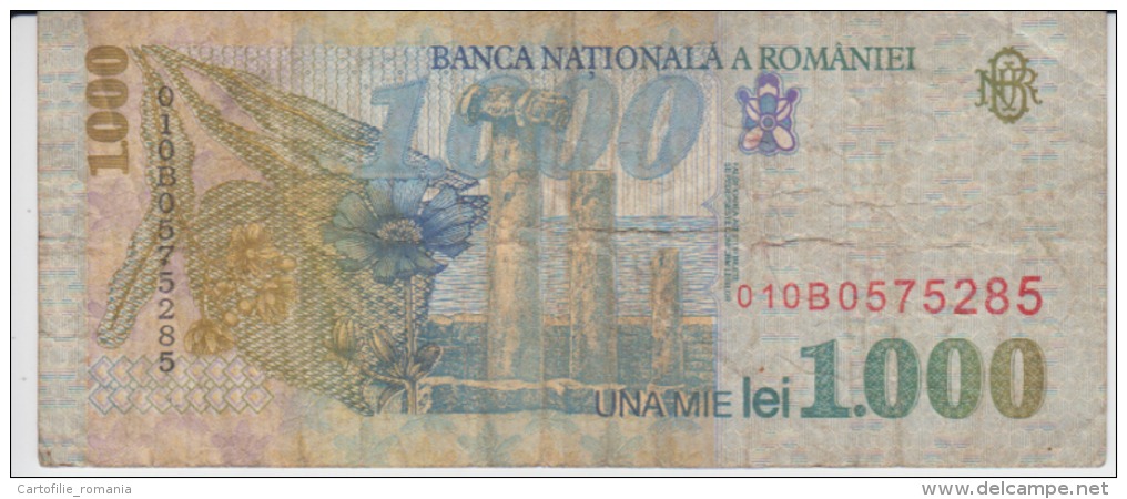 Romania - 1000 Lei 1998 - Rumania
