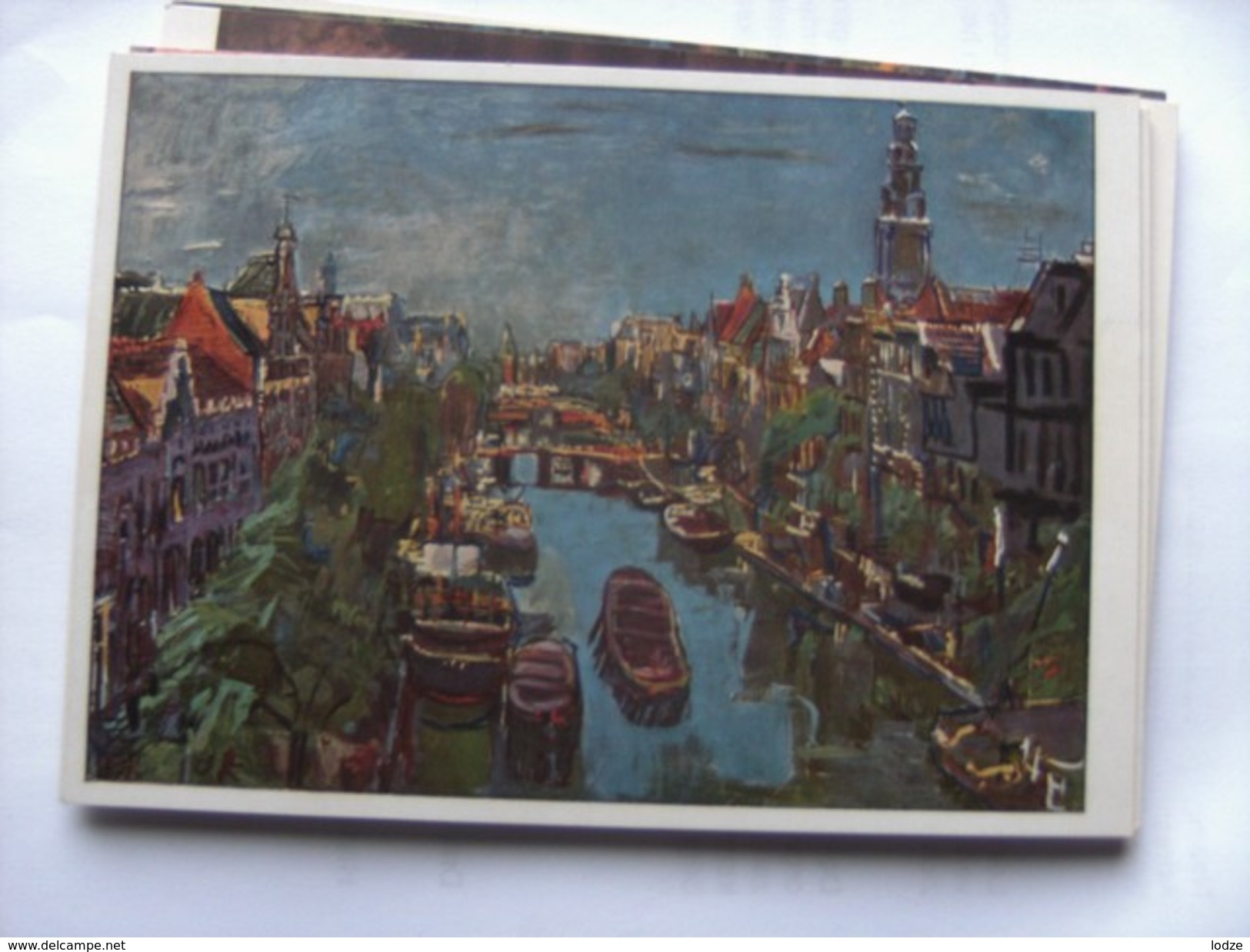 Schilderij Painting Peindre Malerei Oskar Kokoschka Amsterdam - Schilderijen