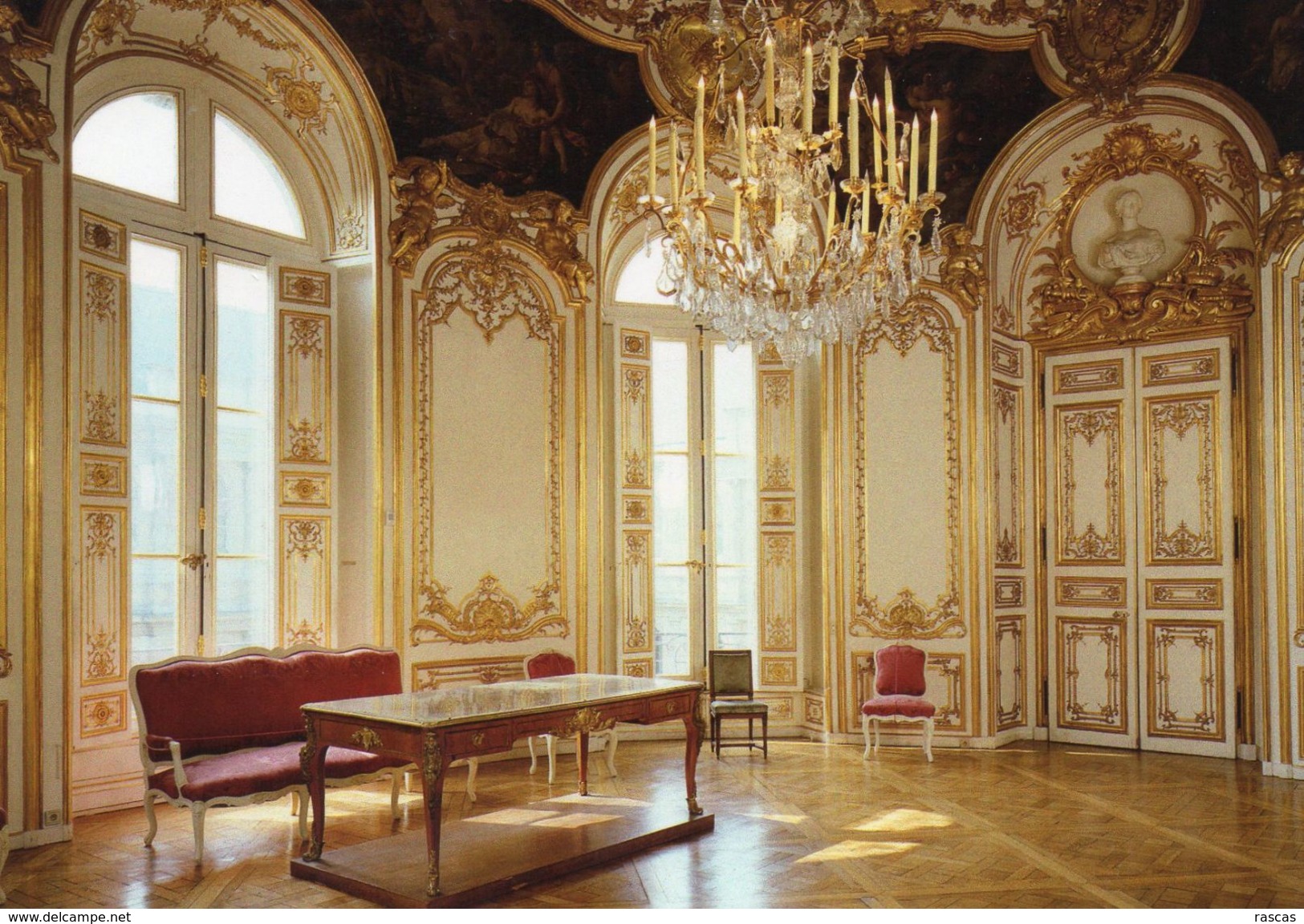 CPM - K - PARIS - ARCHIVES NATIONALES - HOTEL DE SOUBISE - SALON OVALE DE LA PRINCESSE - GERMAIN BOFFRAND 1735 - 1740 - Autres Monuments, édifices