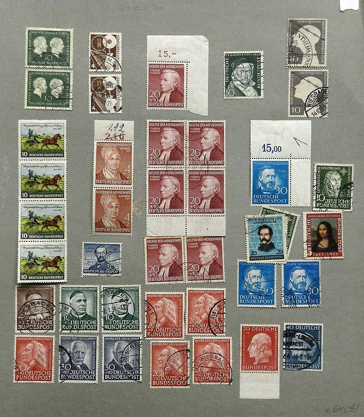 GERMANY: Collection In Album That Includes Many Good Values, Mint And Used, Fine Ge - Other & Unclassified