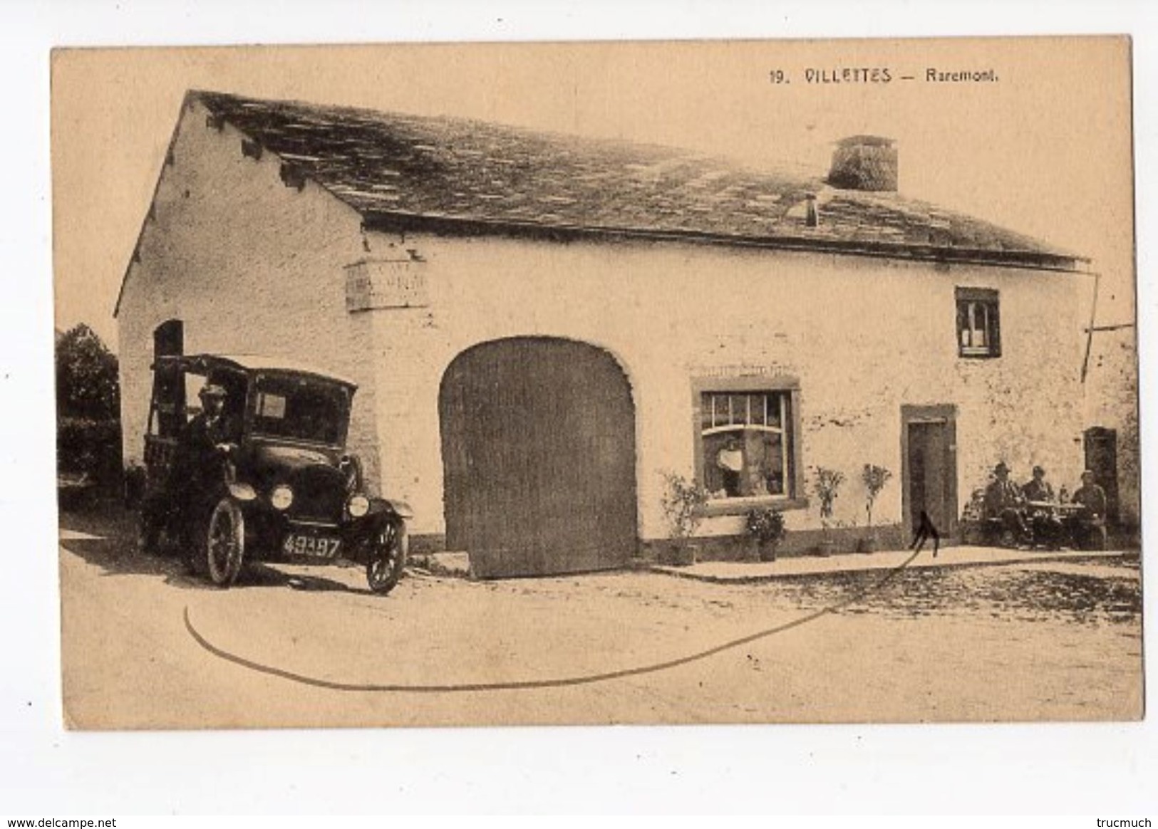 22 - BRA-SUR- LIENNE - VILLETTES - Raremont  *Edit. H. Pirotte N° 19* - Lierneux