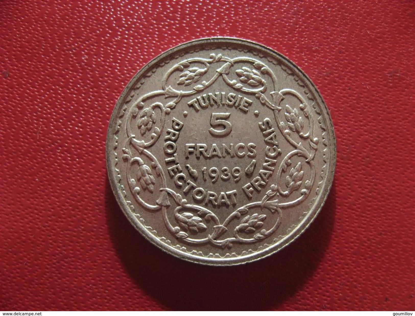 Tunisie - Protectorat Français - 5 Francs 1939 0241 - Tunisie