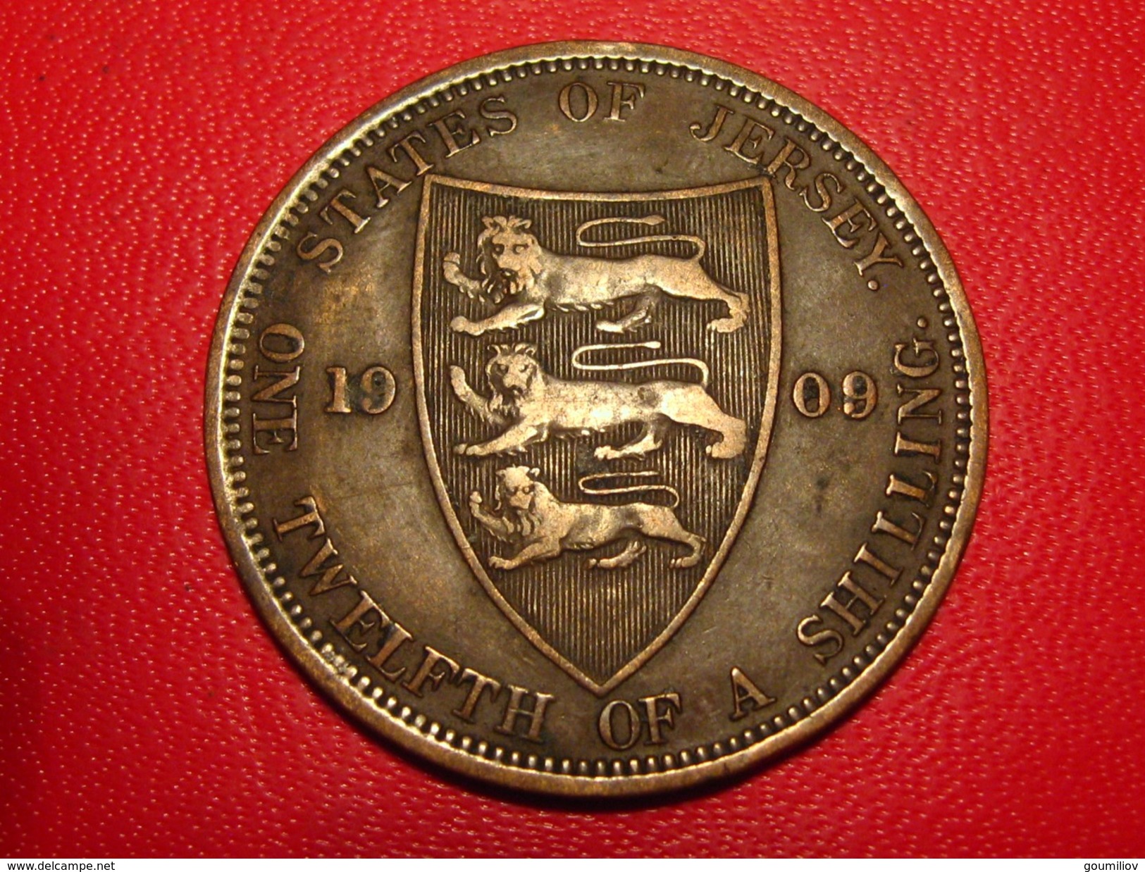 Jersey - 1/12 Shilling 1909 Edward VII 4794 - Jersey