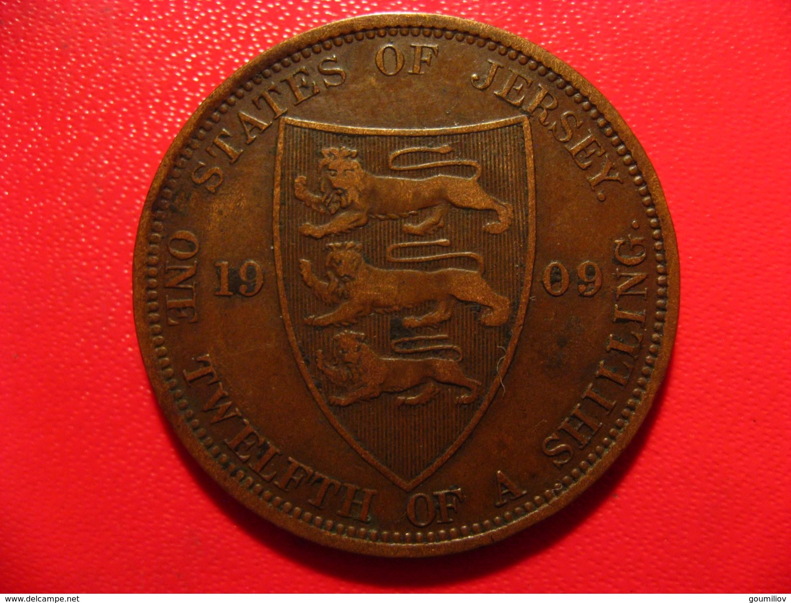 Jersey - 1/12 Shilling 1909 Edward VII 4794 - Jersey