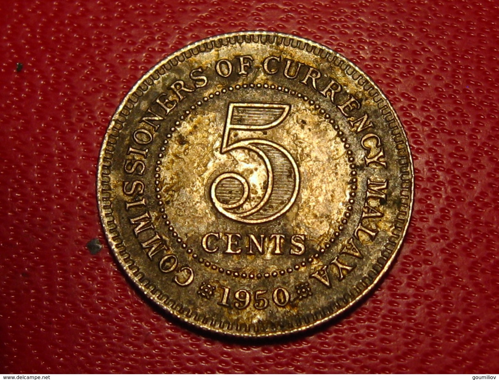 Malaya - 5 Cents 1950 George VI 4711 - Malaysia