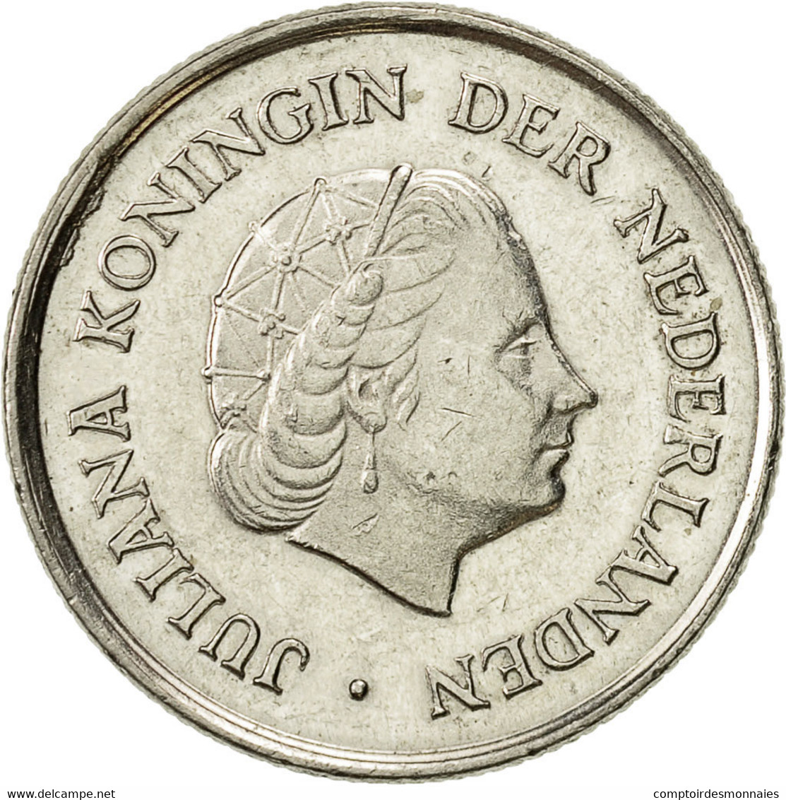 Monnaie, Pays-Bas, Juliana, 25 Cents, 1978, TTB+, Nickel, KM:183 - 1948-1980 : Juliana