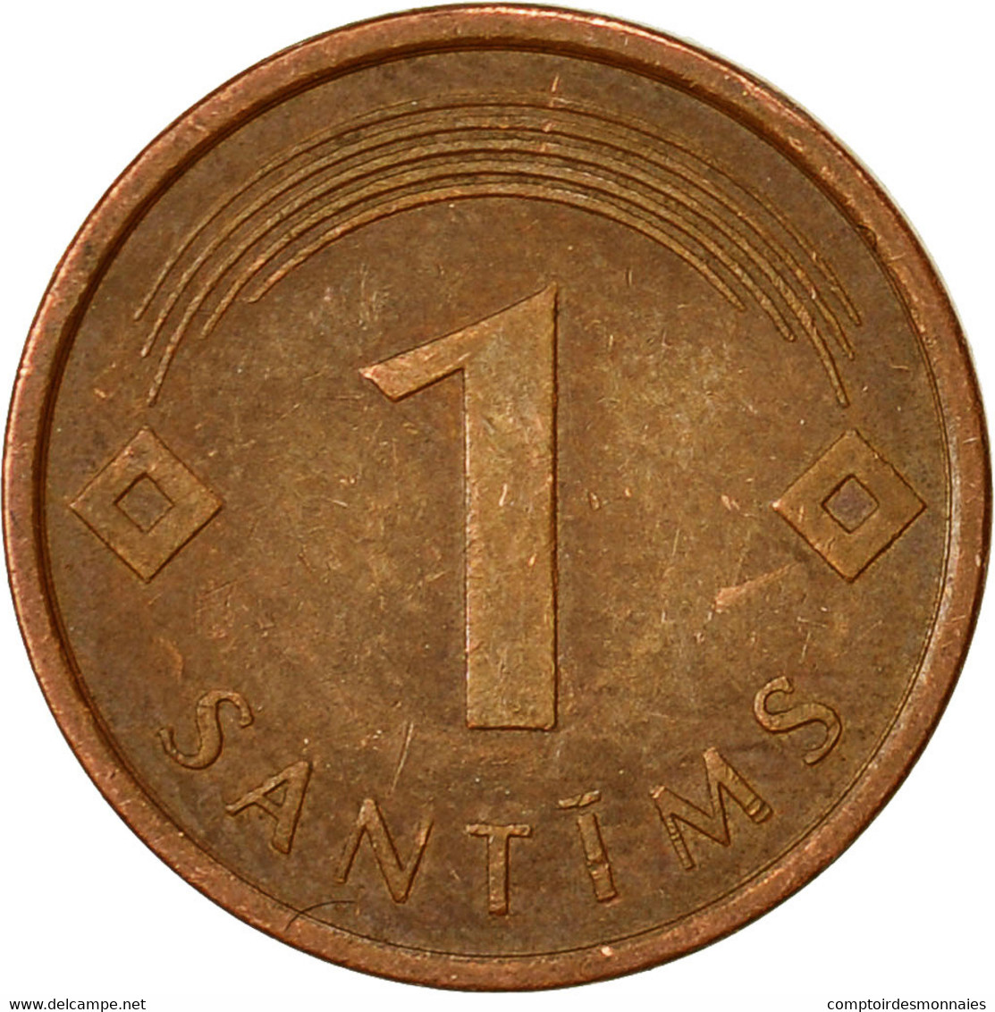 Monnaie, Latvia, Santims, 2007, TTB, Copper Clad Steel, KM:15 - Lettonie