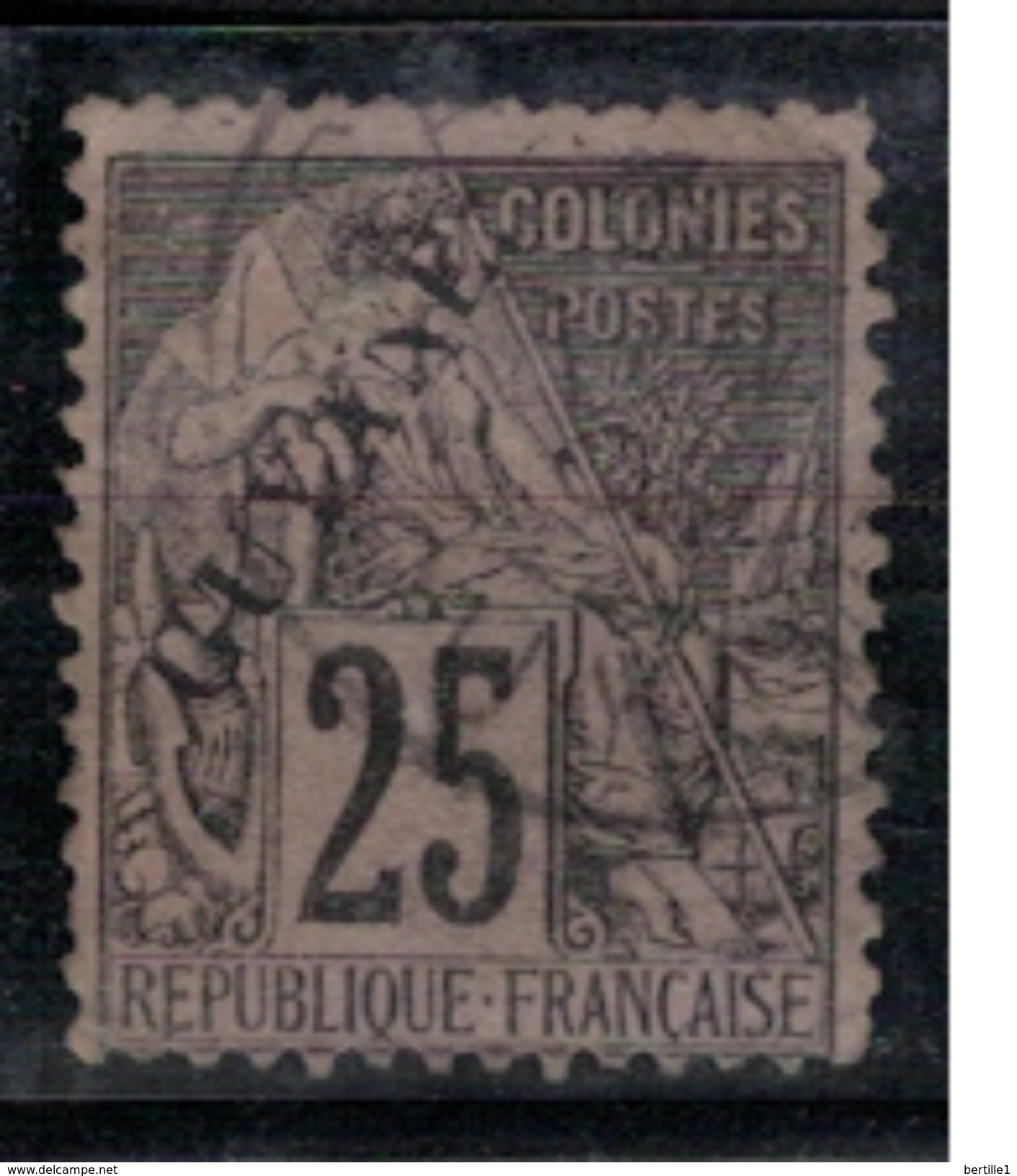 GUYANE       N°  YVERT   23       OBLITERE       ( O   2/29 ) - Used Stamps