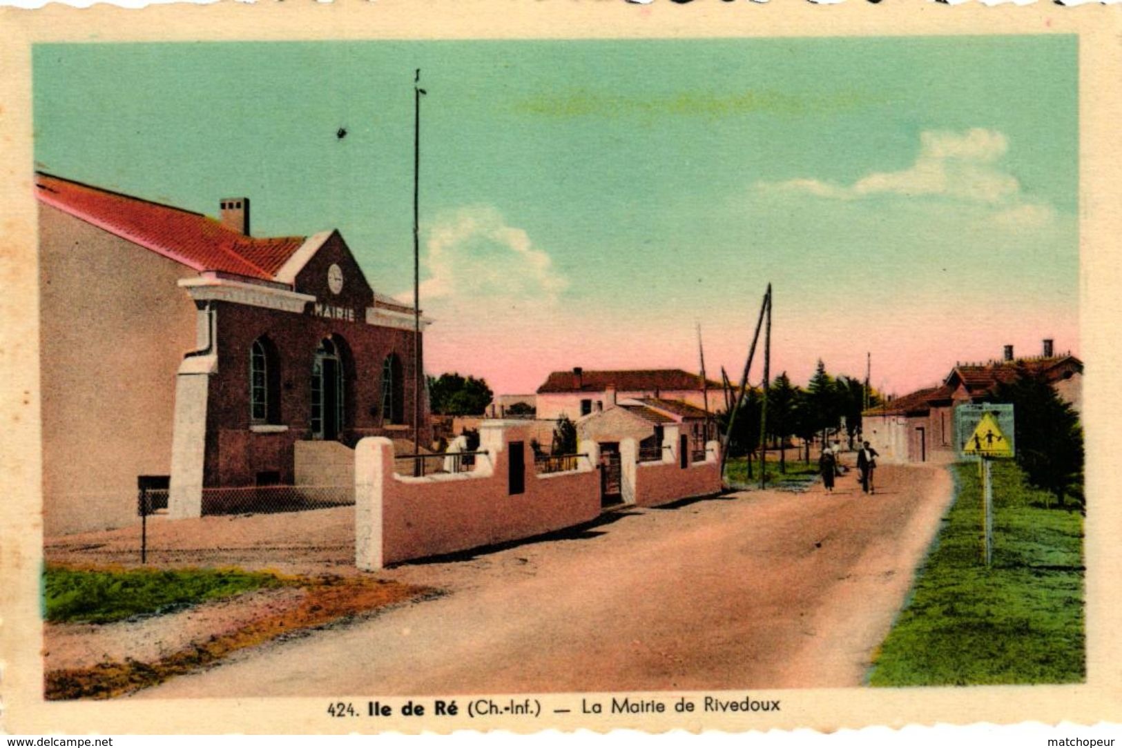 ILE DE RE - LA MAIRIE DE RIVEDOUX - Ile De Ré