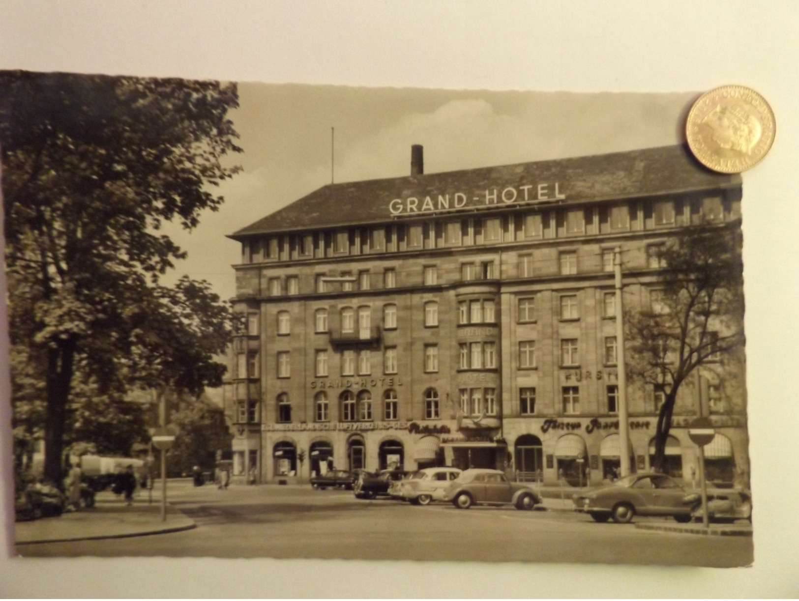 Nürnberg, Grand Hotel , VW Käfer, Alte Autos, 1960 - Nuernberg